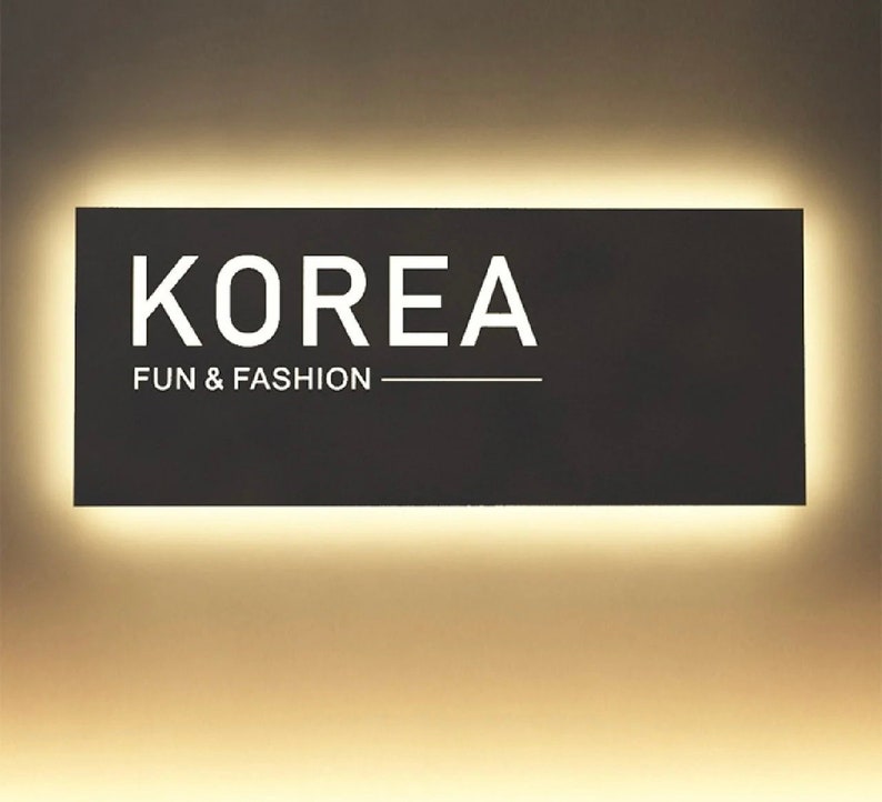 Custom Logo Signcustom Lightboxled Backlit Lightboxacrylic Etsy