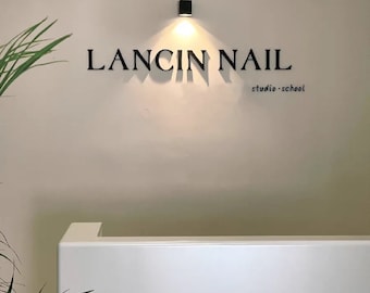 Aangepast zakelijk teken | 3D-teken met achtergrondverlichting | Metalen borden met achtergrondverlichting | Aangepast acrylbord | Metalen bord | Geleid bedrijfsbord | LED-bord voor bedrijven