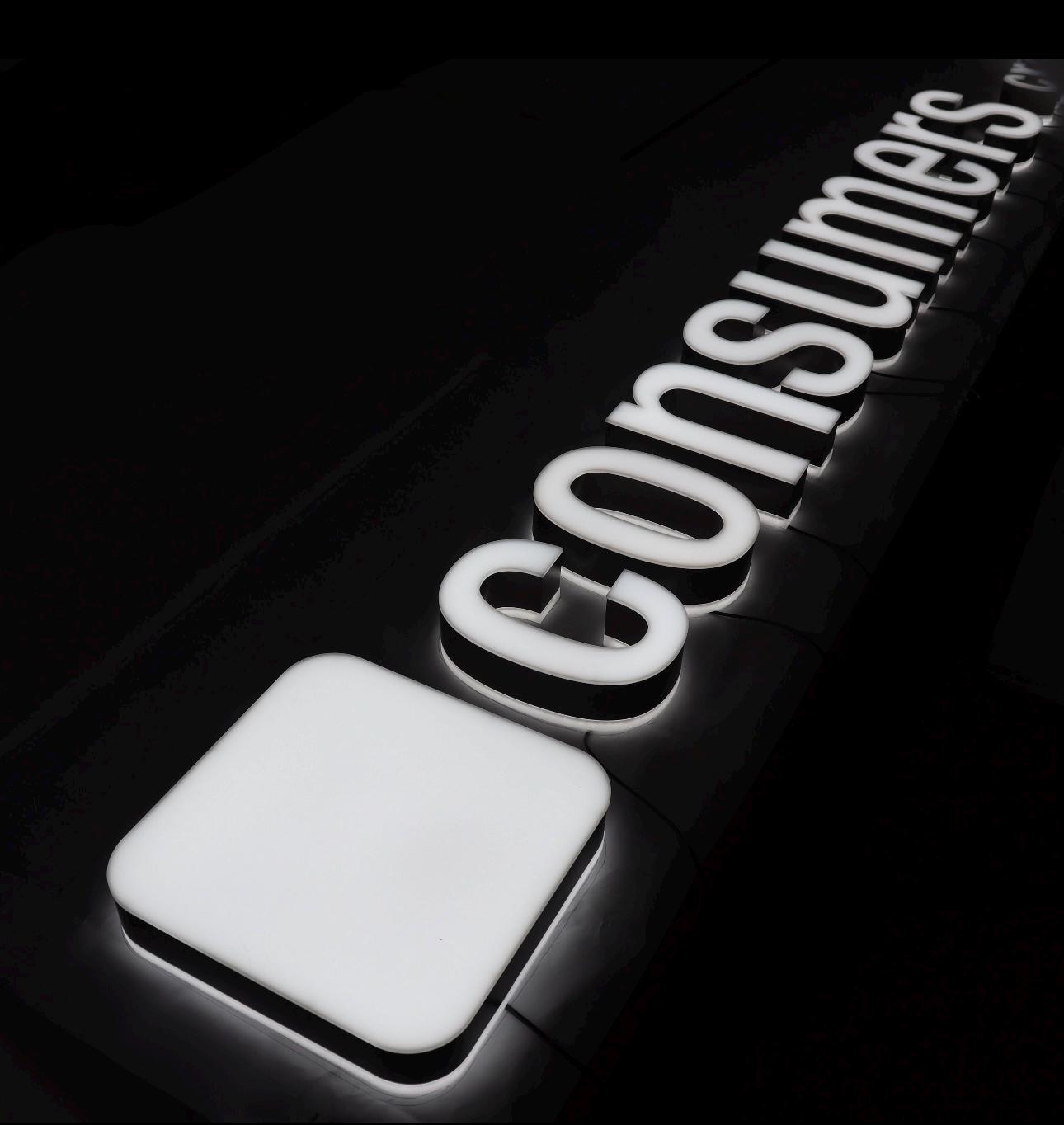 Custom Backlit Sign | Backlit Logo Sign | Custom Business Sign | LED ...