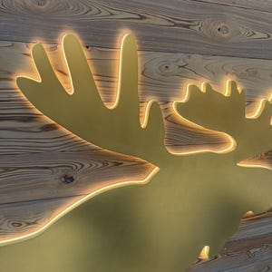 Custom Backlit Letters, Light up Logo Sign, Reception Wall Sign, Office Logo Sign, LED Storefron Sign,  Metal Backlit sign, 3D Business Sign