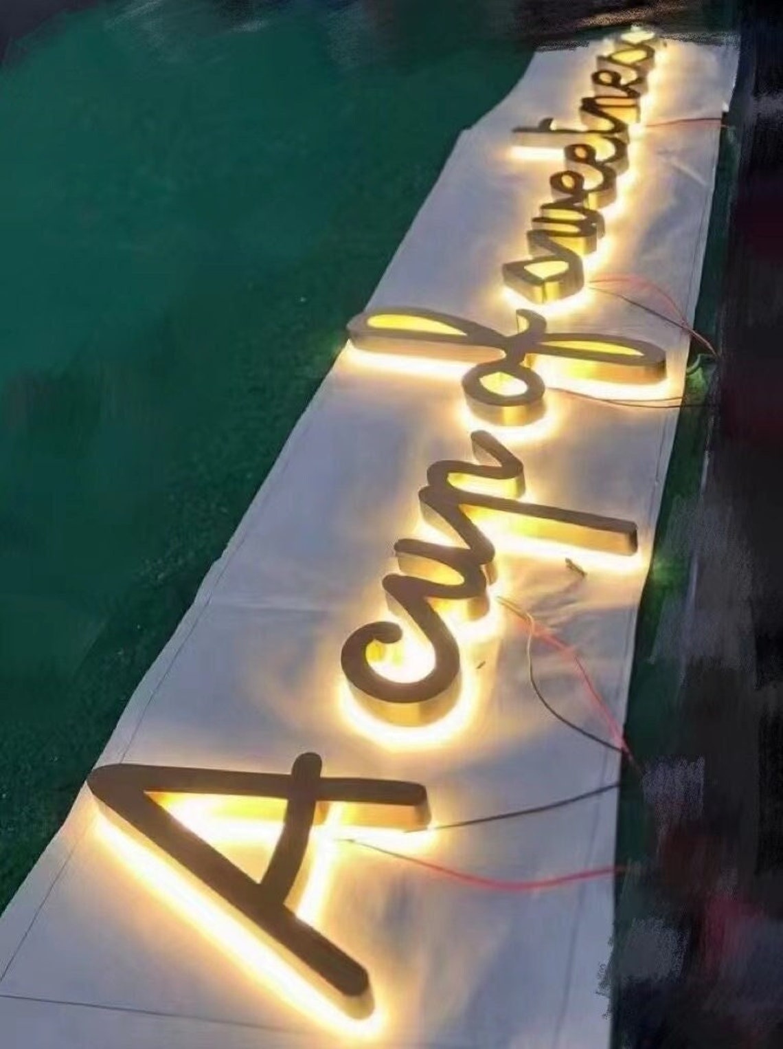 Custom Backlit Sign | Backlit Logo Sign | Custom Business Sign | LED ...