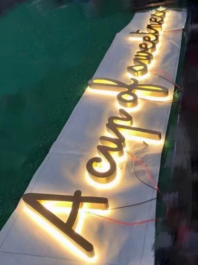 Custom Backlit Sign | Backlit Logo Sign | Custom Business Sign | LED ...