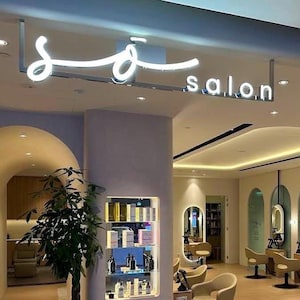 Custom Backlit Sign | Backlit Logo Sign | Custom Business Sign | LED Light Box Backlit | 3D Metal Sign | Custom Sign Logo | Spa Clinic Sign