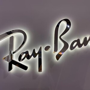 Business Logo Sign |LED Backlit Logo Sign | Custom Business Sign | 3D ...