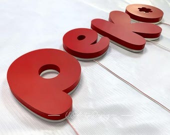 Op maat verlicht bord voor buiten en binnen, roestvrij staal verlicht logobord, bedrijfslogobord, metalen bord met achtergrondverlichting, letters met achtergrondverlichting