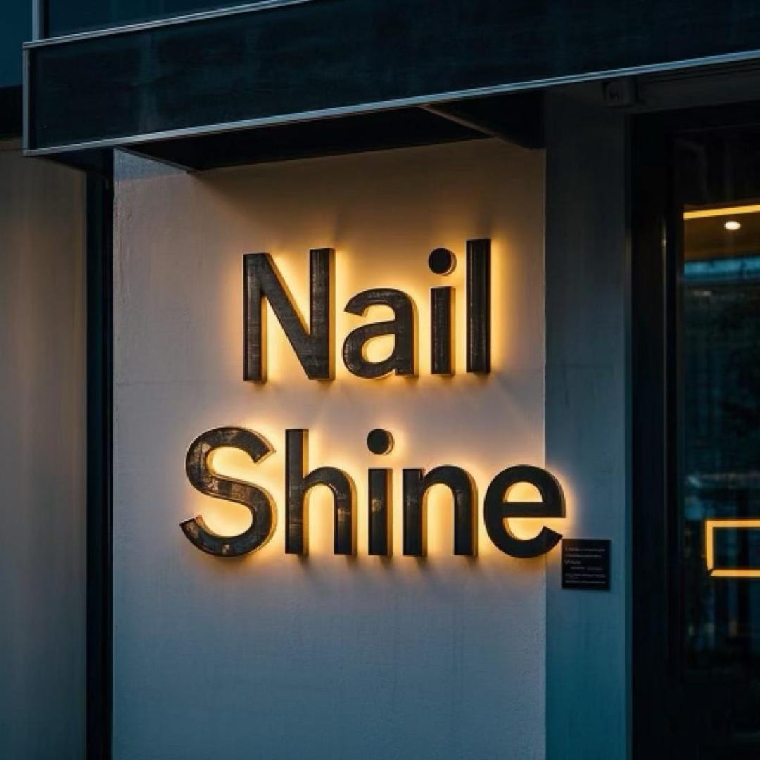 Custom Backlit Sign Backlit Logo Sign Custom Business Sign LED Light ...