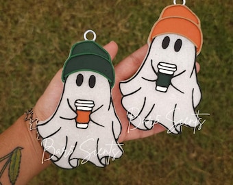 Ghost Holding Cup silicone Freshie mold