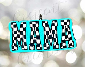 Checkered Mama Silicone Freshie Mold