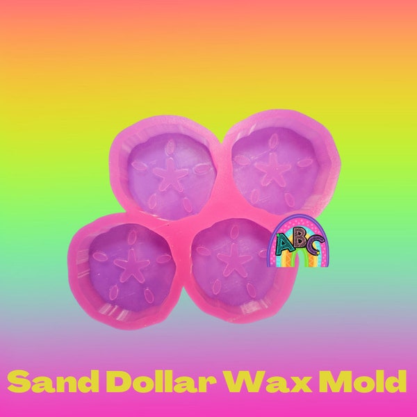 Sand dollar Wax Melt Mold wax tart mold