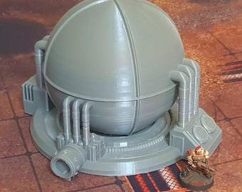 Terreno esférico de gran tanque de combustible para juegos de mesa a escala de 28/32 mm