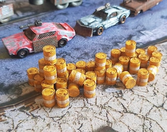 40 barriles de petróleo/residuos tóxicos: terreno Gaslands de 20 mm