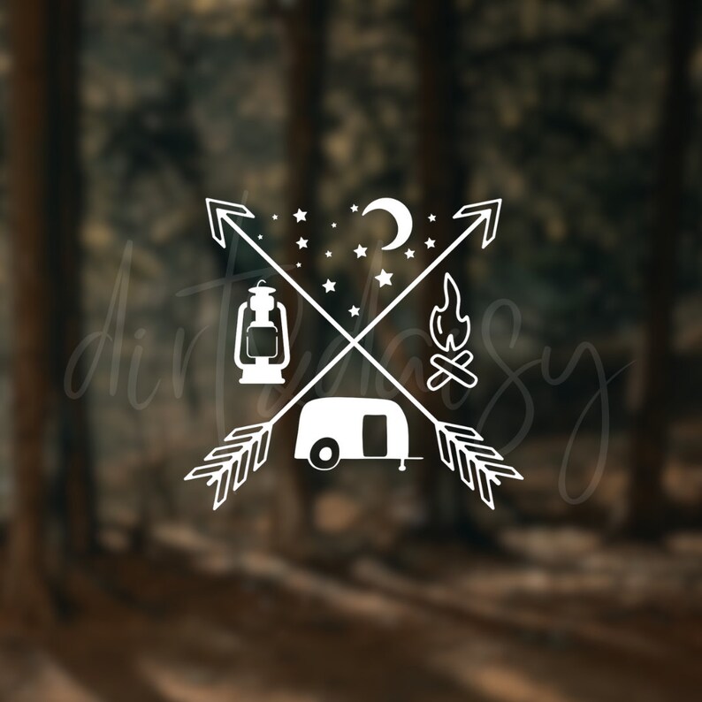 Camper Decals, Stickers for Camper, Camping Decals, Waterproof Decals ...