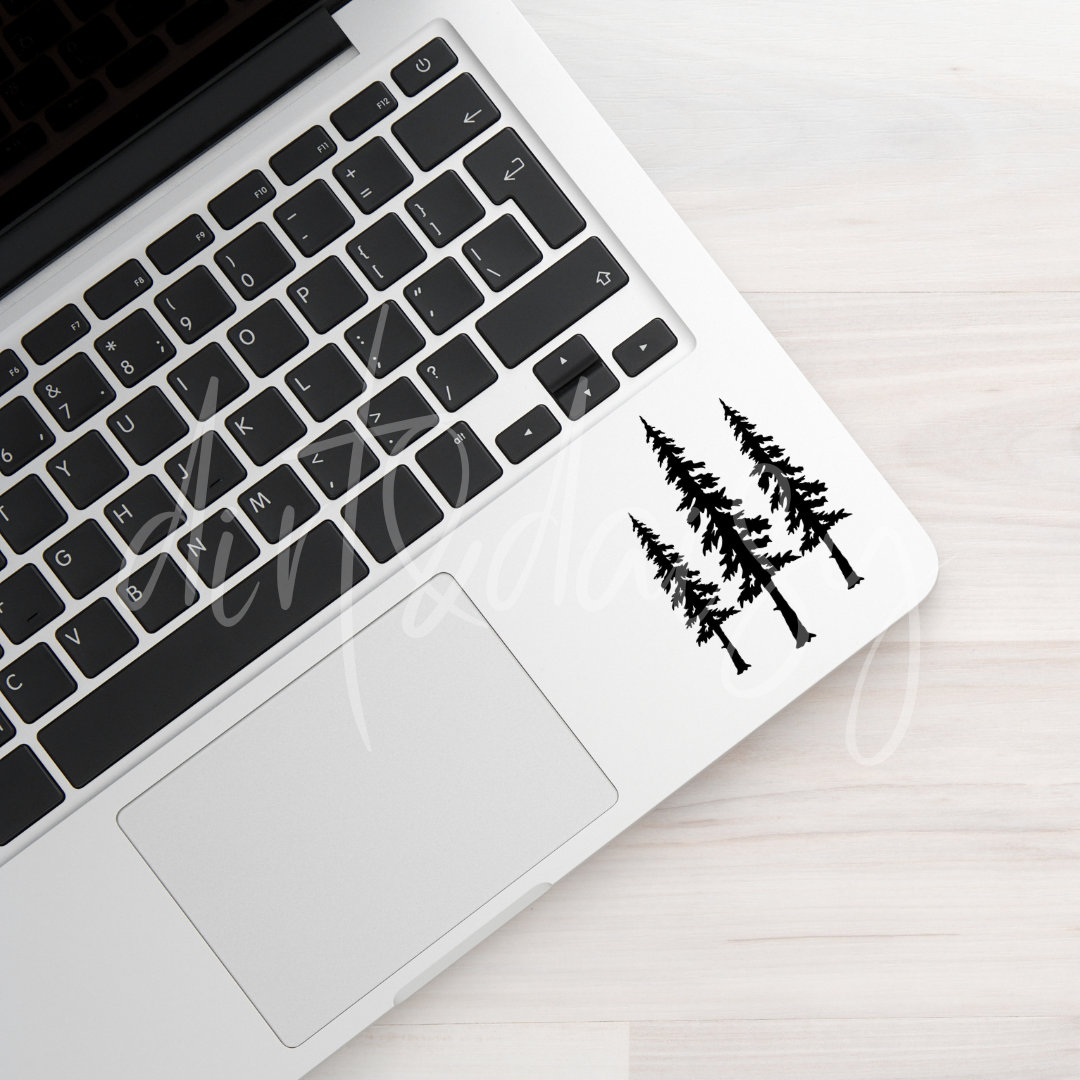Fir Real Sticker Fir Tree Decal, Fir Tree Sticker, Tree Car Decal, Outdoorsy Decals, Car ...