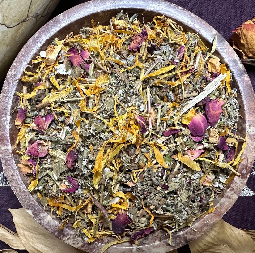 Santa Muerte Invoking Herbal Blend, Offering Herbal Blend, Dried Herbs ...