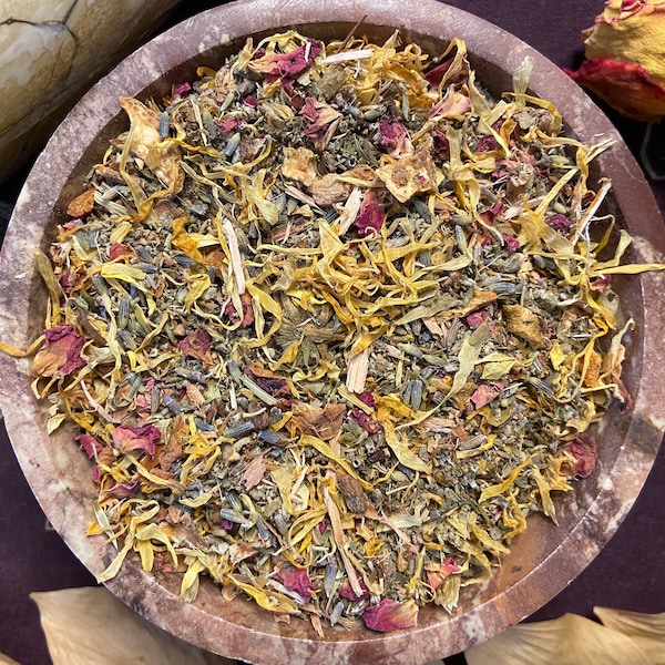 Happiness Handmade Herbal Blend, All Natural, Ritual, Pagan, Witchcraft