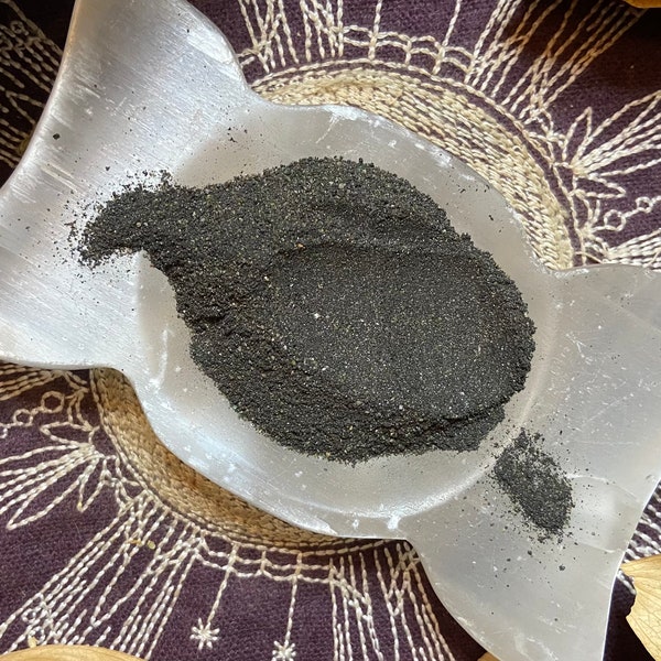 Magnetite Sand, Food For Lodestones, Charge Talismans, Attract, Pagan, Voodoo, Witchcraft