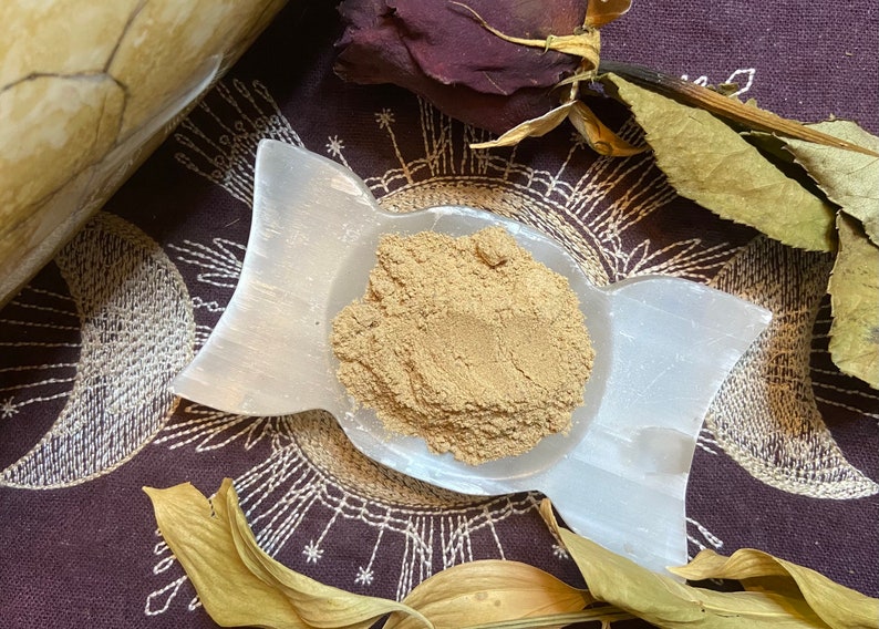 Benzoin Gum Powder Benzoin Incense All Natural Pagan Etsy