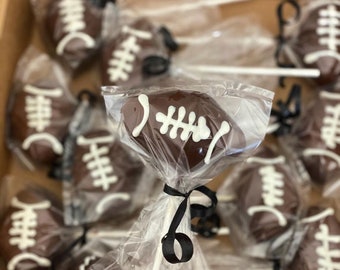 Football Cake Pops