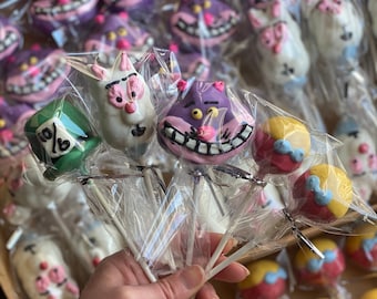 Alice in Wonderland Cake Pops - Etsy