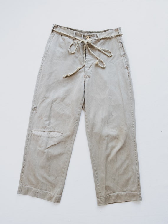 1940's Work Pants - 31x28 - image 1