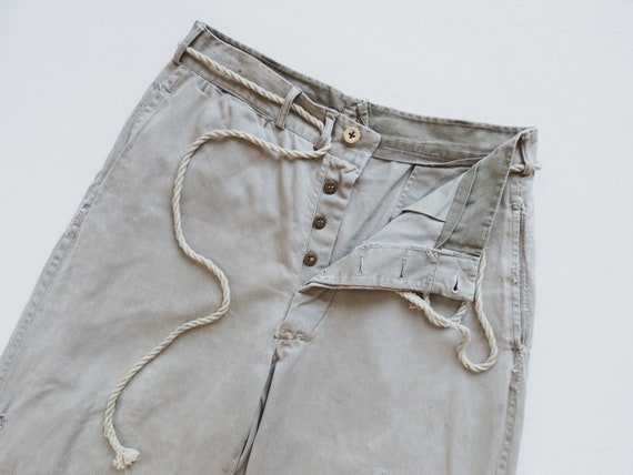 1940's Work Pants - 31x28 - image 2