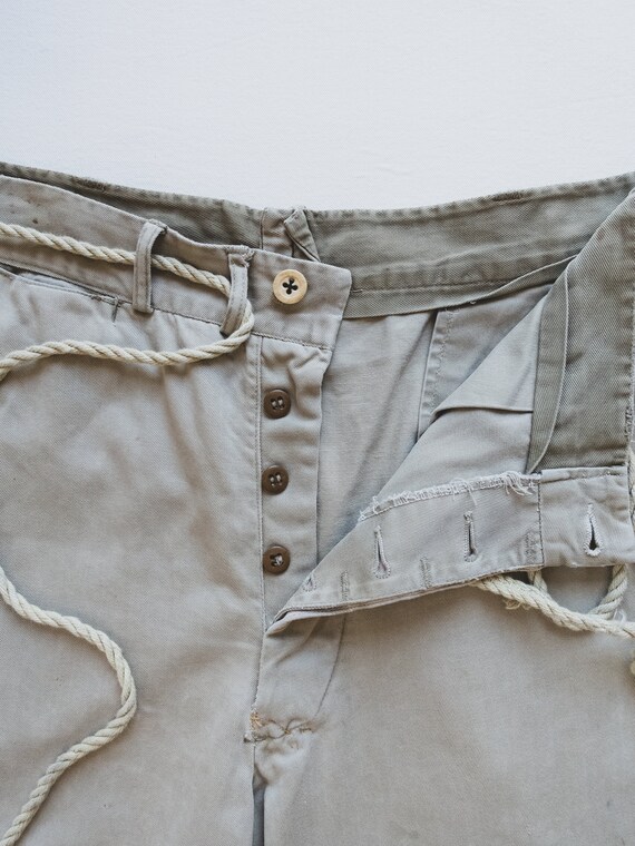 1940's Work Pants - 31x28 - image 5