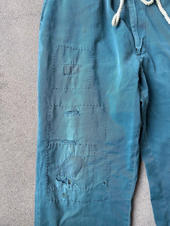 1950's Patched Work Pants - 40x32 - image 6