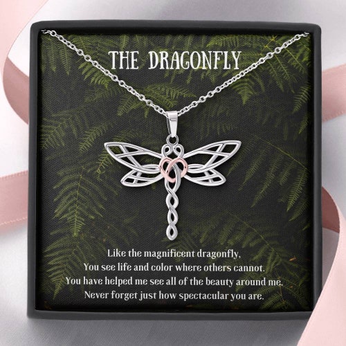 Dragonfly Necklace Pendant Spiritual 