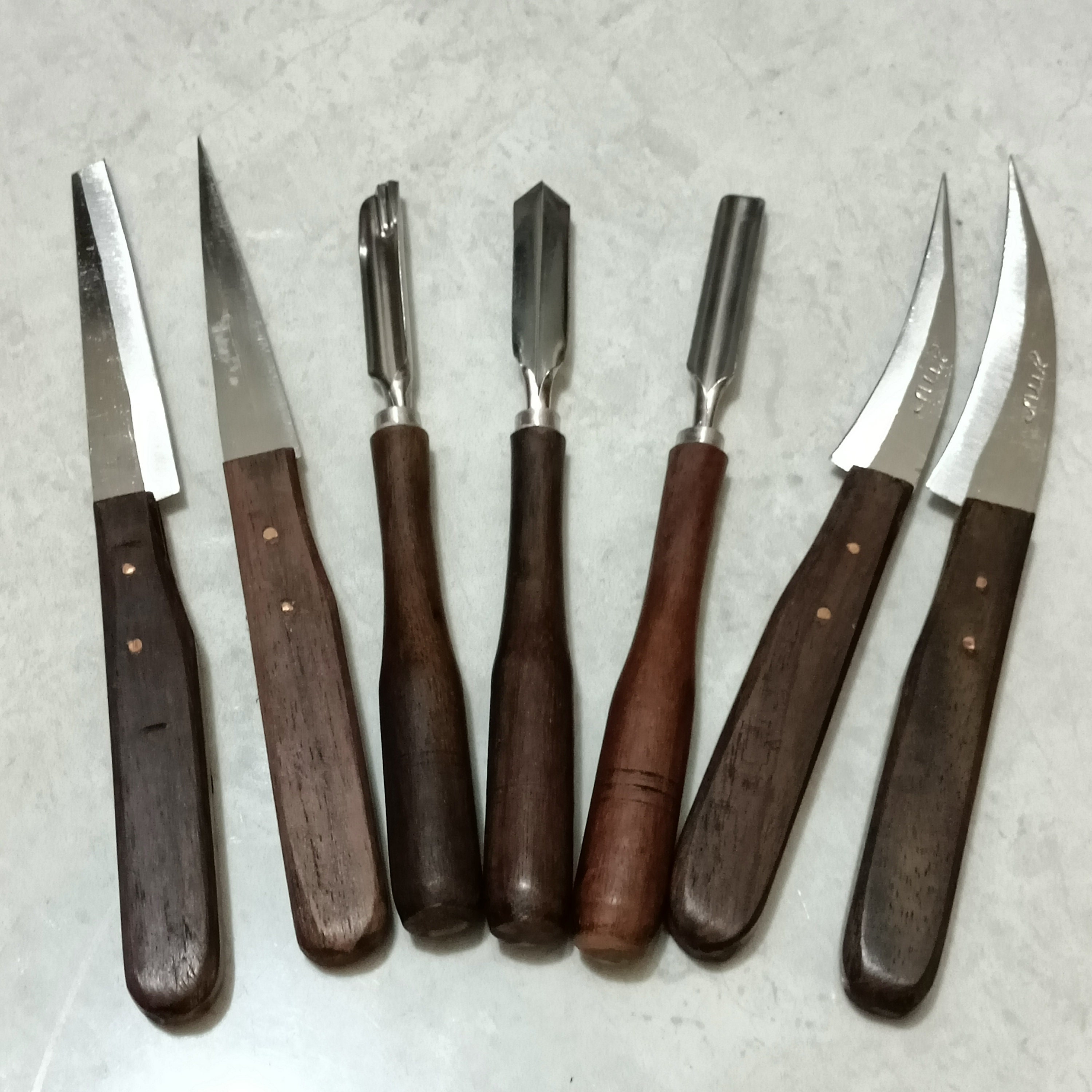 FRUIT CARVING KNIVES kitchen Tools Garnishing Fruit and Etsy