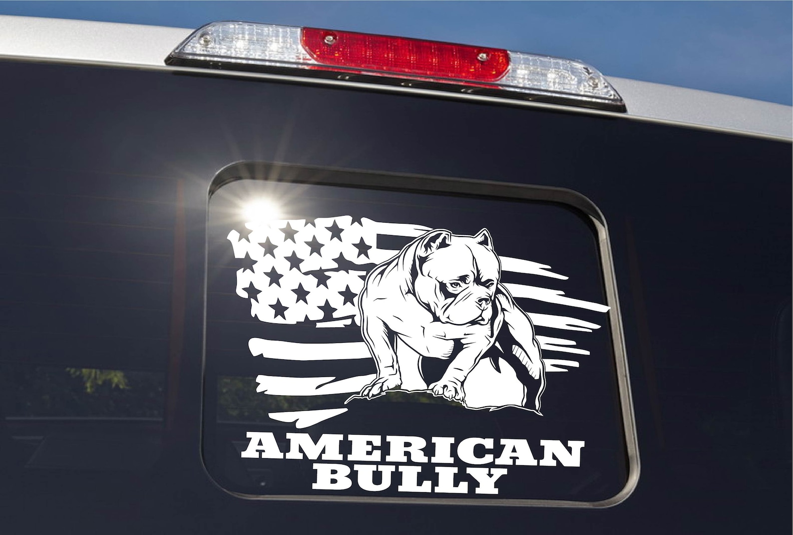 American Bully Decal / Exotic Bully Decal / Pit Bull /sticker/ Bully