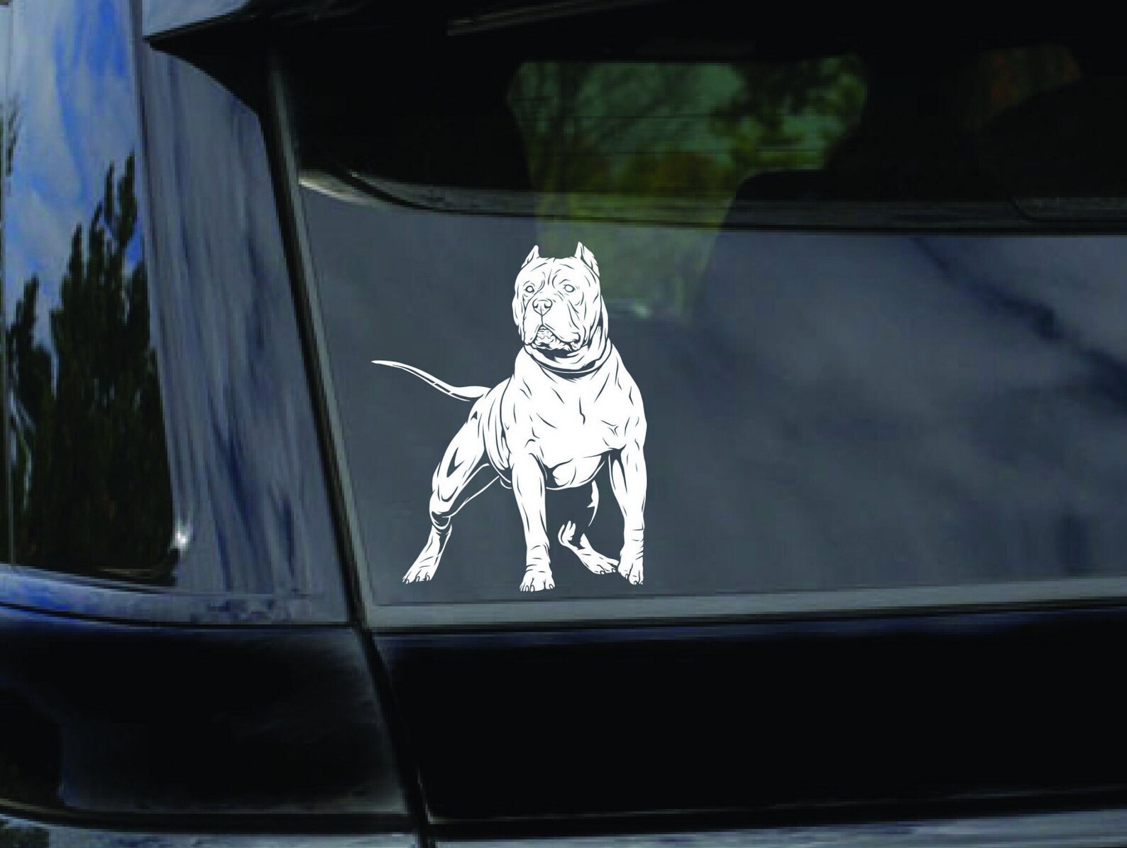 American Bully Decal / Xl Bully Decal / Sticker/ Bull Window Etsy