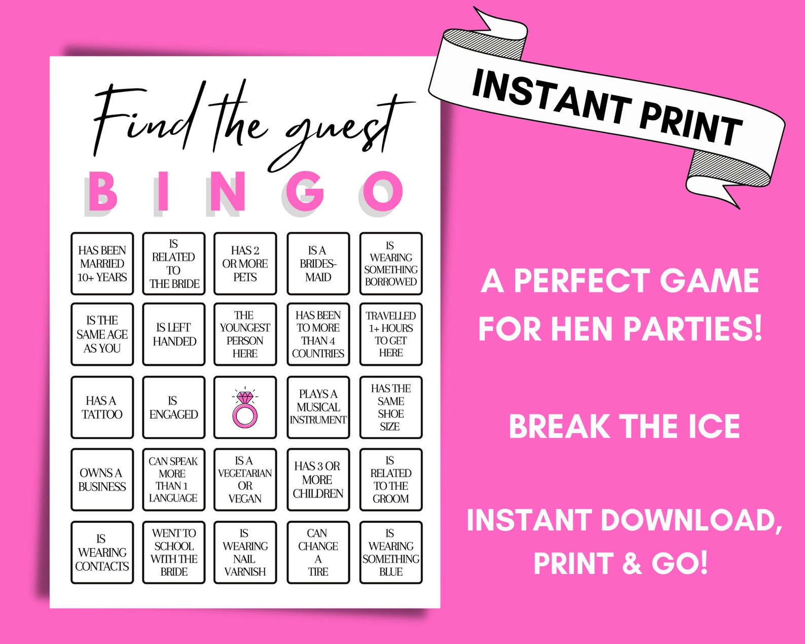 Naughty Hen Party Bingo Hen Party Games Vegas Printab - vrogue.co