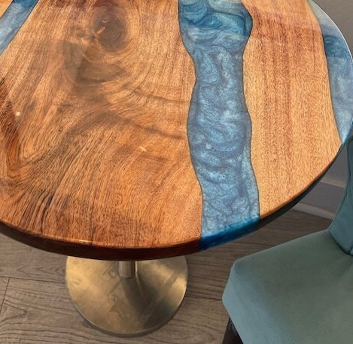 Round Epoxy Resin Coffee Table Tops Epoxy Counter Desk Table Etsy