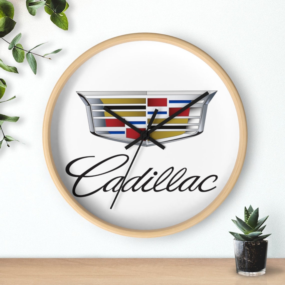 Cadillac Wall Clock Etsy