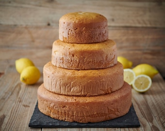 Ready to Decorate Round Lemon Cake