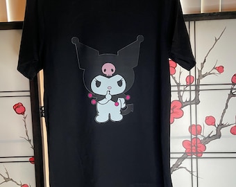 Kuromi Cotton gender neutral t-shirt