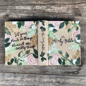 Handgeschilderde bijbel