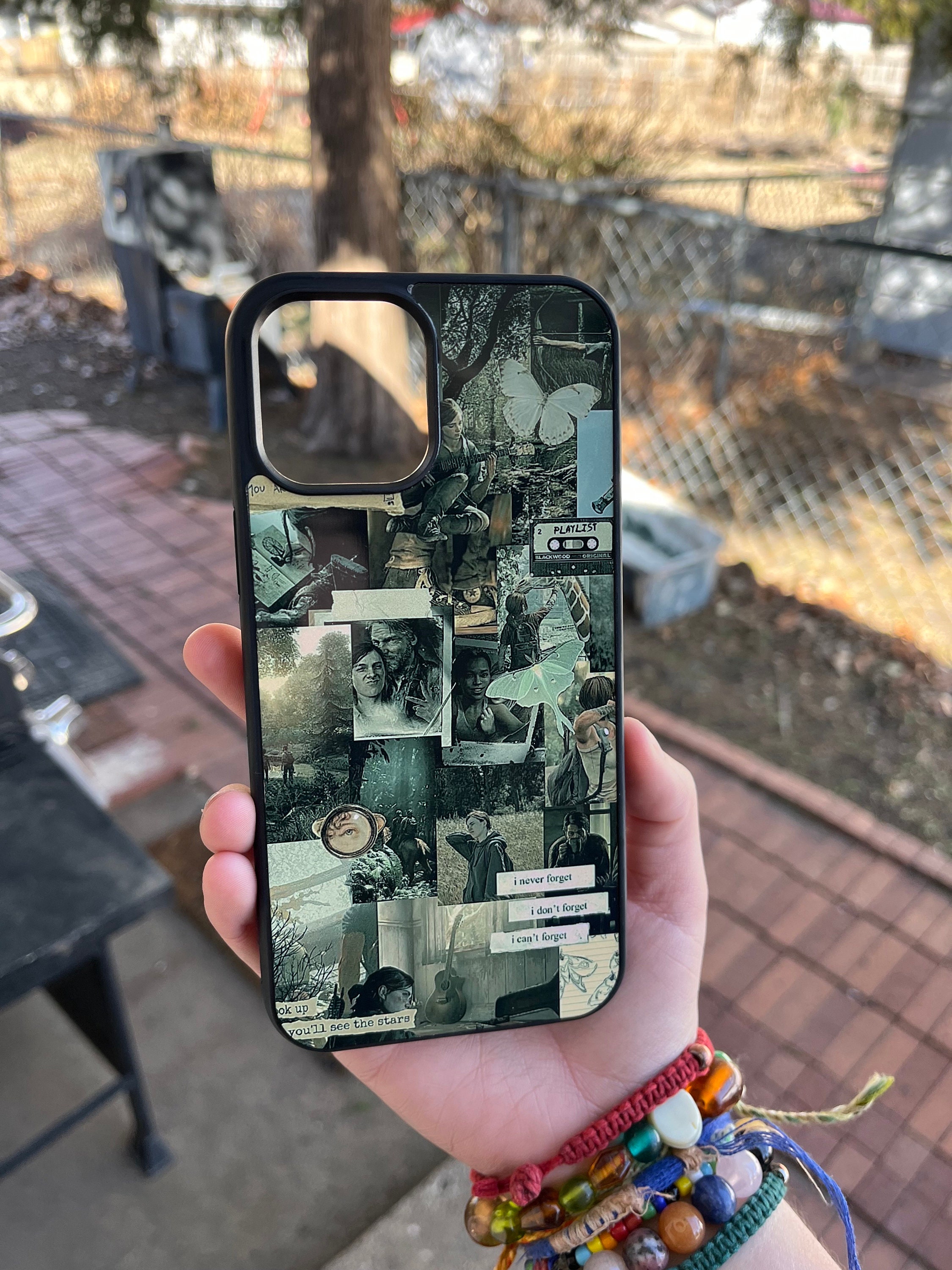 ellie's tattoo  the last of us ii inspired iphone case – venusic