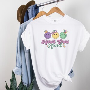 Fat Tuesday - Mardi Gras Squad Tee - Carnival Shirt, NOLA Tee, Festival Shirt, New Orleans, Louisiana Proud, Beads Shirt, Mardi Gras Party