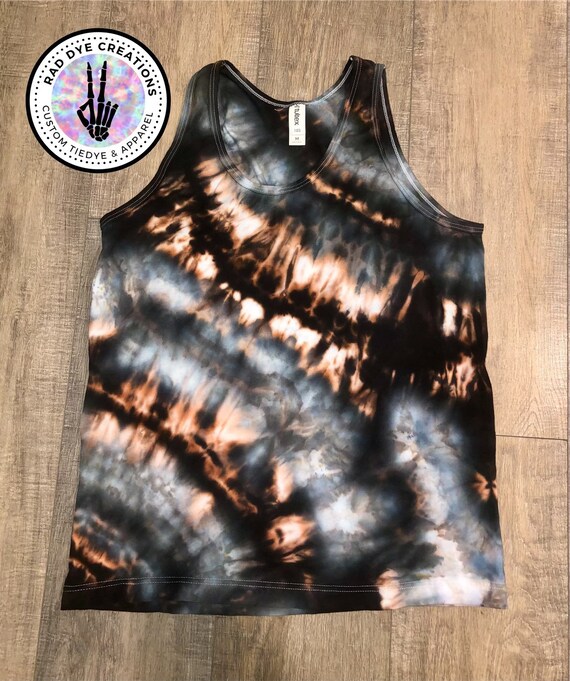 mens tie dye top