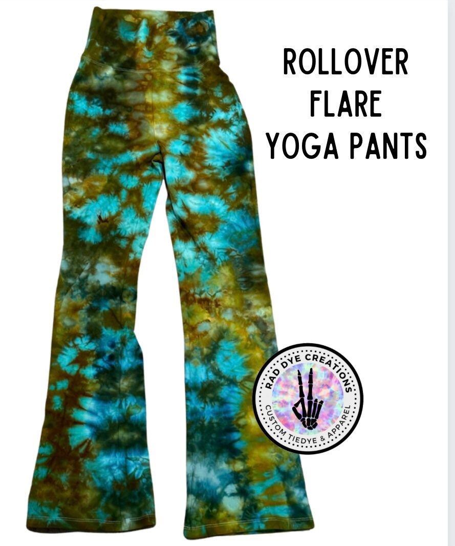 Brown Tie Dye Leggings 