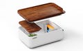 Cubbi Stash Box 2.0 - With Rolling Tray - 100% Smell Proof and Airtight + Optional Grinder - Stash Jar - Stoner Gift Box