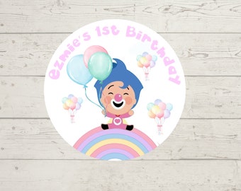 Plim plim stickers pastel colors