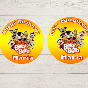 Bely y beto stickers