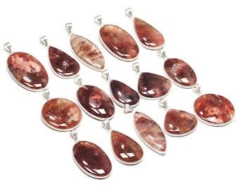 Cherry Quartz Pendant, Cherry Quartz Crystal Handmade Bezel Pendants For Bulk Sale, Wholesale Pendant For Women