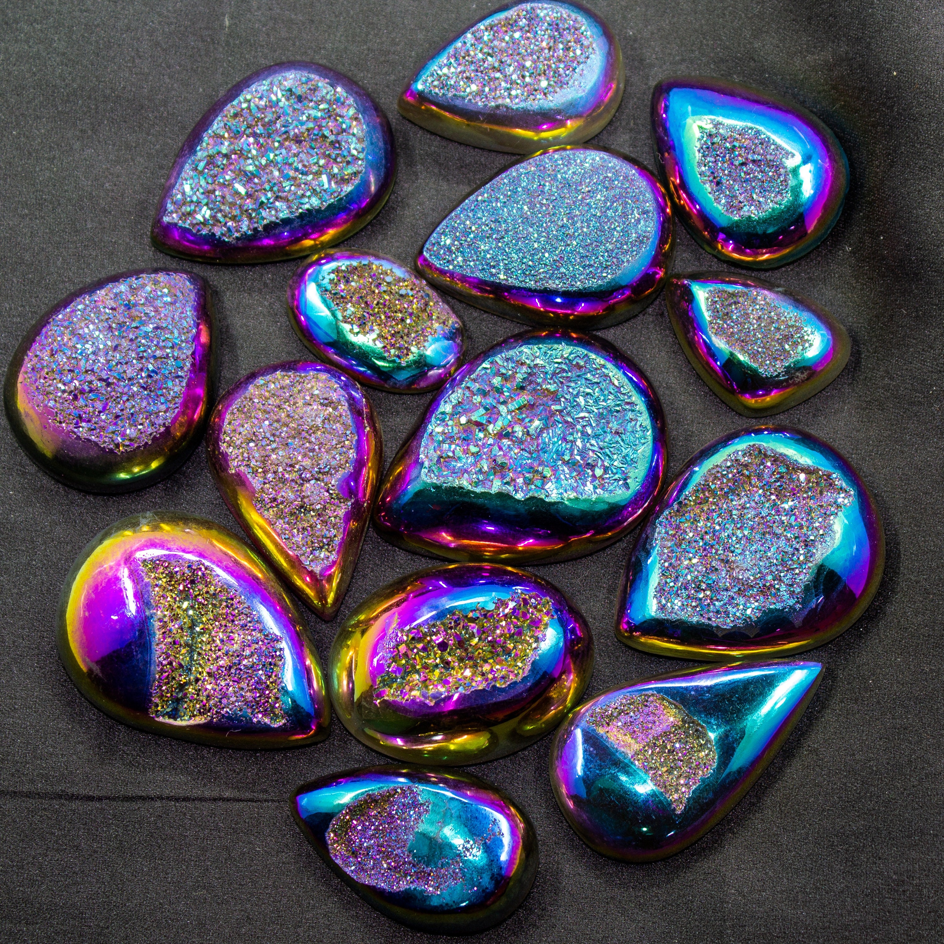 Black aura quartz best sale