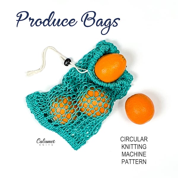 Produce / Mesh Bags Pattern on Circular Knitting Machines
