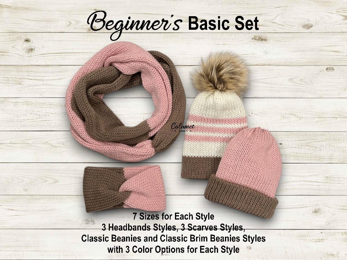Cute Set of 4 Handmade HeadBands with a handmade hat for women Handmade Headband - Etsy main image 3