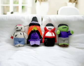 The Spooky Squad Rundstrickmaschinen-Muster