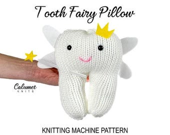 Tooth Fairy Pillow Circular Knitting Machine Pattern